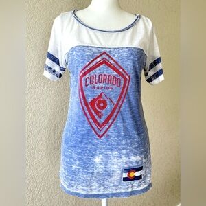 ⚽ Colorado Rapids Women’s Tee – Touch by Alyssa Milano – Size Small